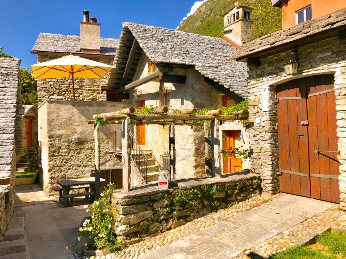 Rustici Maggia Hotel Aurigeno Exterior photo